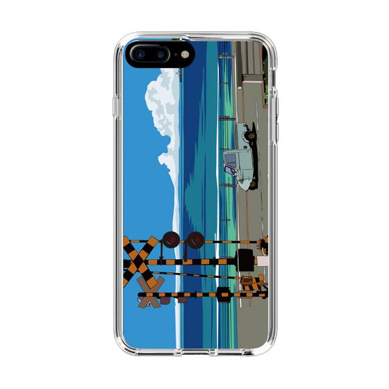 Slim Protection Case［ Studio Alec Shonan Story - Three-Wheeled Vehicle and Horizon ］