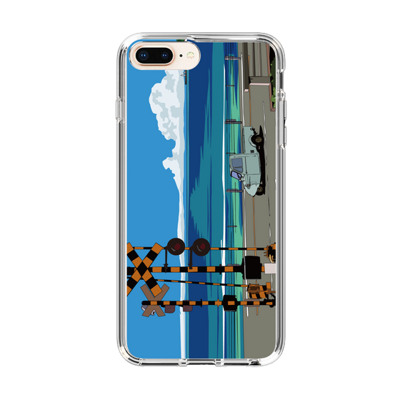 Slim Protection Case［ Studio Alec Shonan Story - Three-Wheeled Vehicle and Horizon ］