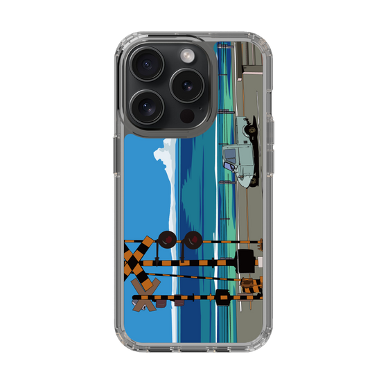 Slim Protection Case［ Studio Alec Shonan Story - Three-Wheeled Vehicle and Horizon ］