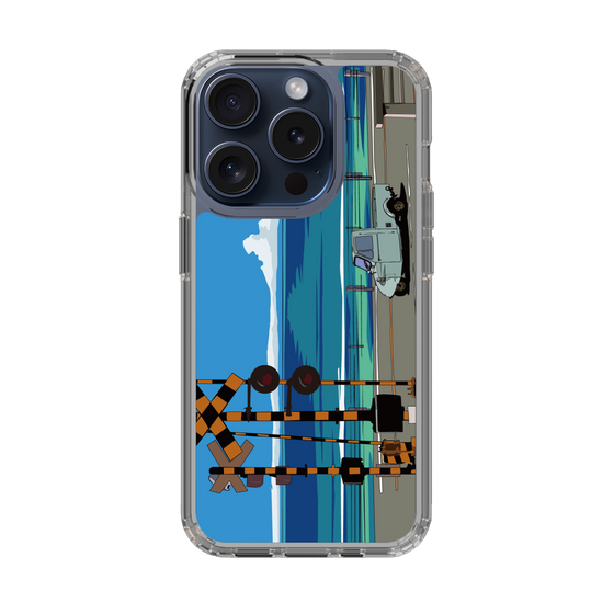 Slim Protection Case［ Studio Alec Shonan Story - Three-Wheeled Vehicle and Horizon ］