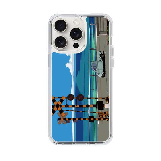 Slim Protection Case［ Studio Alec Shonan Story - Three-Wheeled Vehicle and Horizon ］