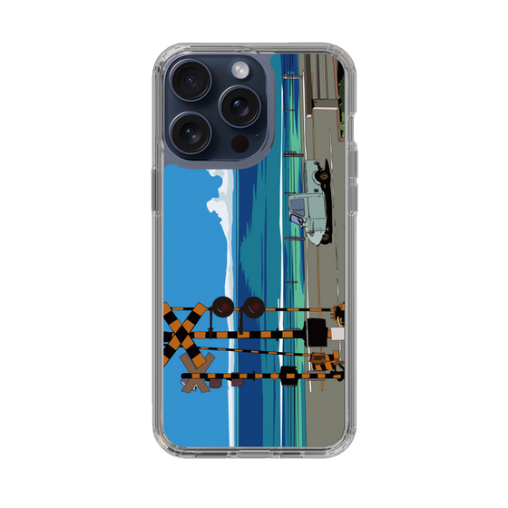 Slim Protection Case［ Studio Alec Shonan Story - Three-Wheeled Vehicle and Horizon ］