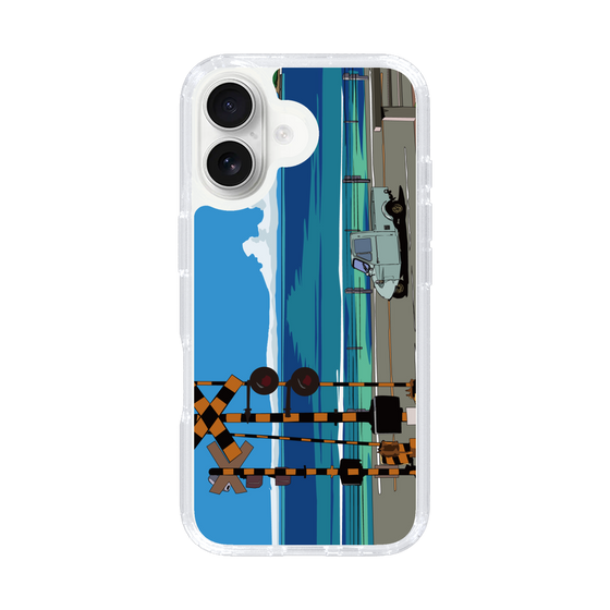 Slim Protection Case［ Studio Alec Shonan Story - Three-Wheeled Vehicle and Horizon ］