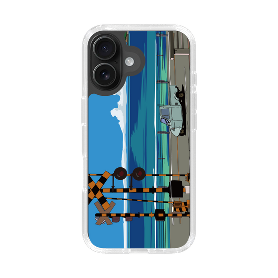 Slim Protection Case［ Studio Alec Shonan Story - Three-Wheeled Vehicle and Horizon ］