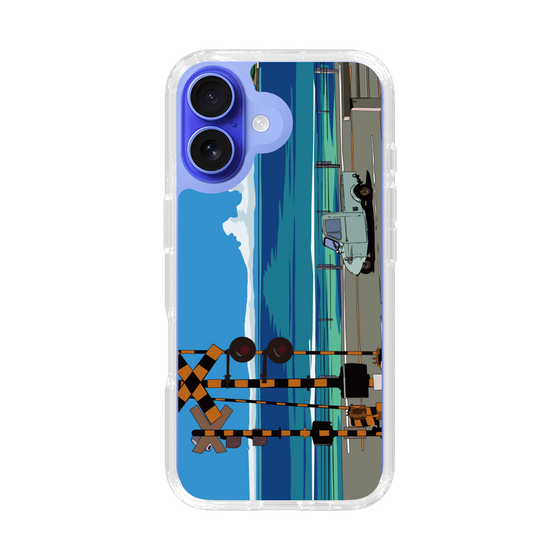 Slim Protection Case［ Studio Alec Shonan Story - Three-Wheeled Vehicle and Horizon ］