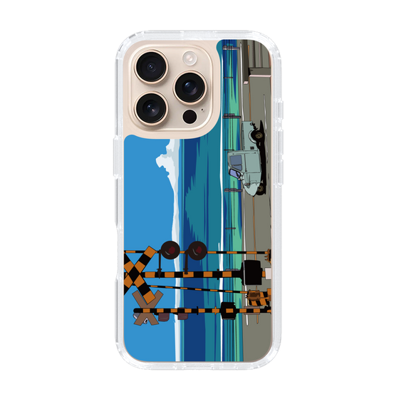 Slim Protection Case［ Studio Alec Shonan Story - Three-Wheeled Vehicle and Horizon ］