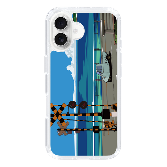 Slim Protection Case［ Studio Alec Shonan Story - Three-Wheeled Vehicle and Horizon ］