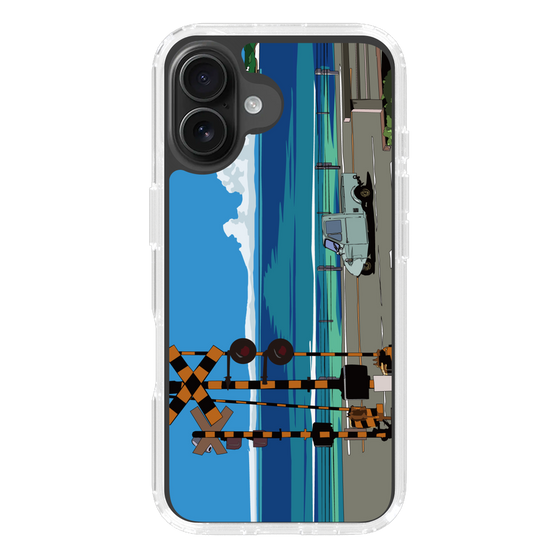 Slim Protection Case［ Studio Alec Shonan Story - Three-Wheeled Vehicle and Horizon ］
