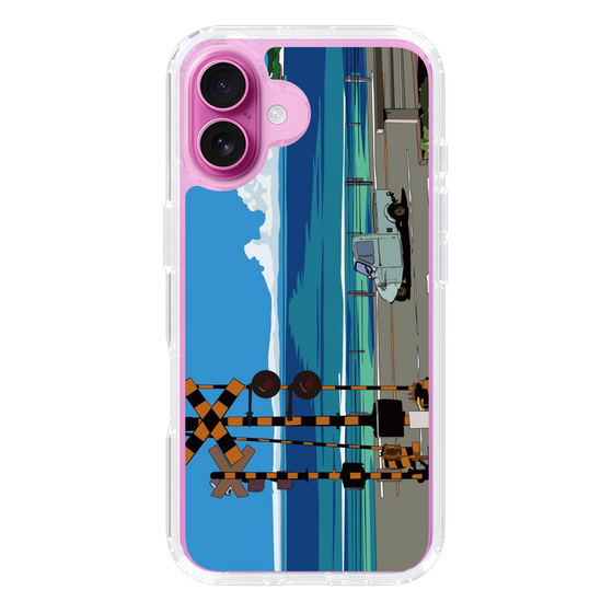 Slim Protection Case［ Studio Alec Shonan Story - Three-Wheeled Vehicle and Horizon ］