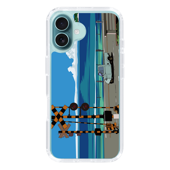 Slim Protection Case［ Studio Alec Shonan Story - Three-Wheeled Vehicle and Horizon ］