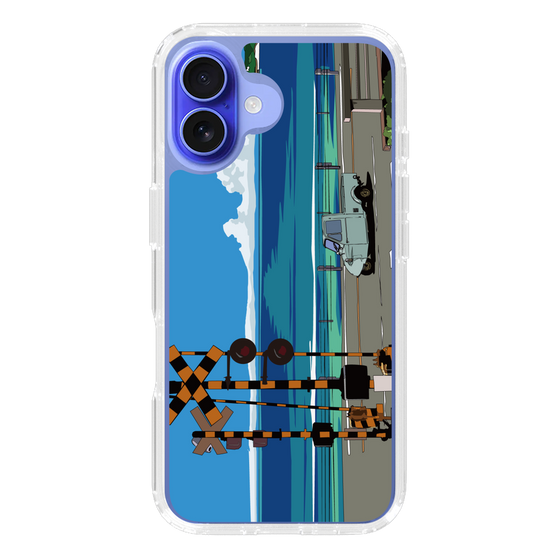 Slim Protection Case［ Studio Alec Shonan Story - Three-Wheeled Vehicle and Horizon ］