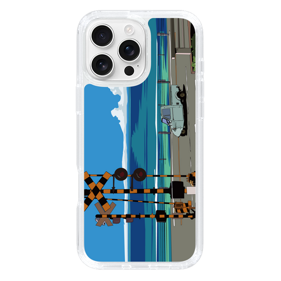 Slim Protection Case［ Studio Alec Shonan Story - Three-Wheeled Vehicle and Horizon ］