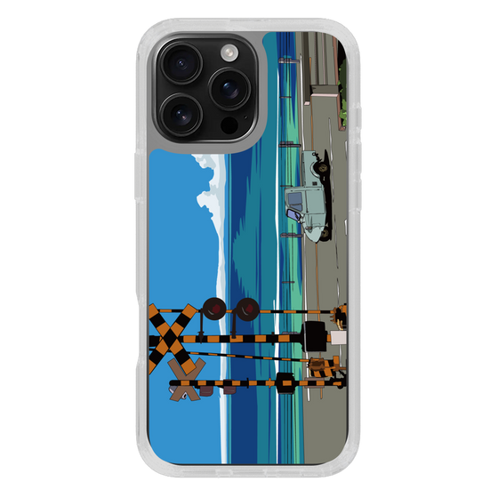 Slim Protection Case［ Studio Alec Shonan Story - Three-Wheeled Vehicle and Horizon ］