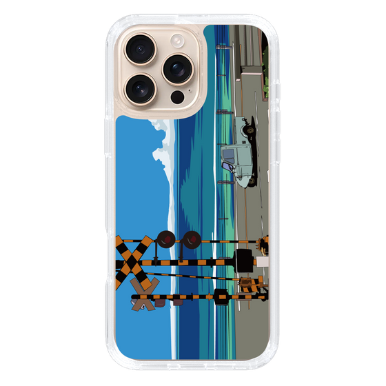 Slim Protection Case［ Studio Alec Shonan Story - Three-Wheeled Vehicle and Horizon ］