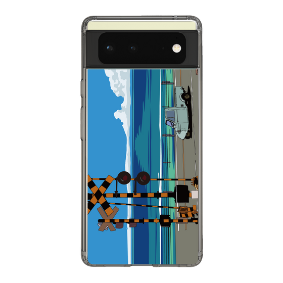 Slim Protection Case［ Studio Alec Shonan Story - Three-Wheeled Vehicle and Horizon ］