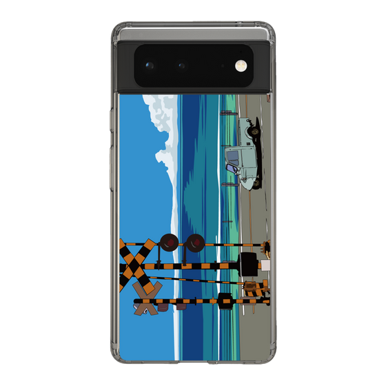 Slim Protection Case［ Studio Alec Shonan Story - Three-Wheeled Vehicle and Horizon ］