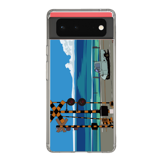 Slim Protection Case［ Studio Alec Shonan Story - Three-Wheeled Vehicle and Horizon ］