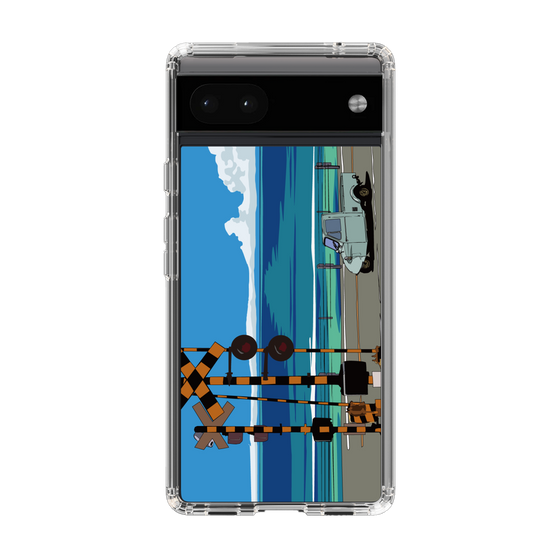 Slim Protection Case［ Studio Alec Shonan Story - Three-Wheeled Vehicle and Horizon ］