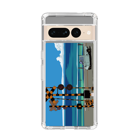 Slim Protection Case［ Studio Alec Shonan Story - Three-Wheeled Vehicle and Horizon ］