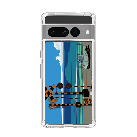 Slim Protection Case［ Studio Alec Shonan Story - Three-Wheeled Vehicle and Horizon ］