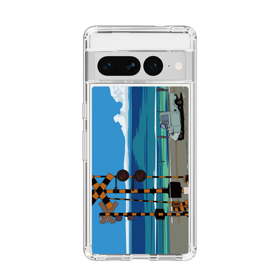 Slim Protection Case［ Studio Alec Shonan Story - Three-Wheeled Vehicle and Horizon ］