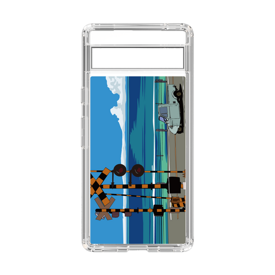 Slim Protection Case［ Studio Alec Shonan Story - Three-Wheeled Vehicle and Horizon ］