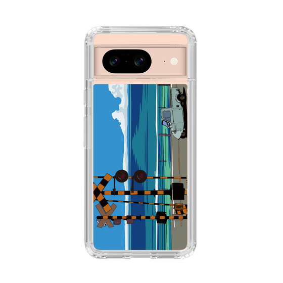 Slim Protection Case［ Studio Alec Shonan Story - Three-Wheeled Vehicle and Horizon ］