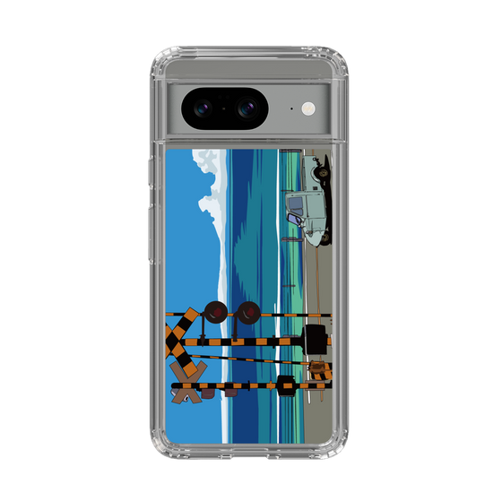 Slim Protection Case［ Studio Alec Shonan Story - Three-Wheeled Vehicle and Horizon ］