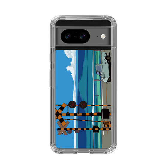 Slim Protection Case［ Studio Alec Shonan Story - Three-Wheeled Vehicle and Horizon ］
