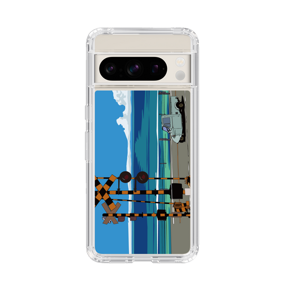 Slim Protection Case［ Studio Alec Shonan Story - Three-Wheeled Vehicle and Horizon ］