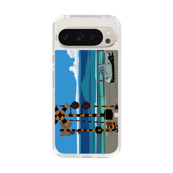 Slim Protection Case［ Studio Alec Shonan Story - Three-Wheeled Vehicle and Horizon ］
