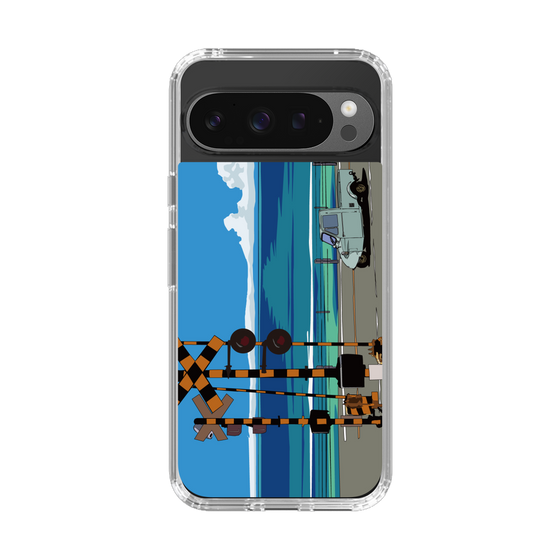 Slim Protection Case［ Studio Alec Shonan Story - Three-Wheeled Vehicle and Horizon ］
