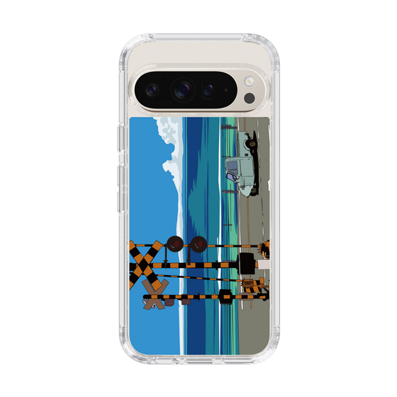 Slim Protection Case［ Studio Alec Shonan Story - Three-Wheeled Vehicle and Horizon ］