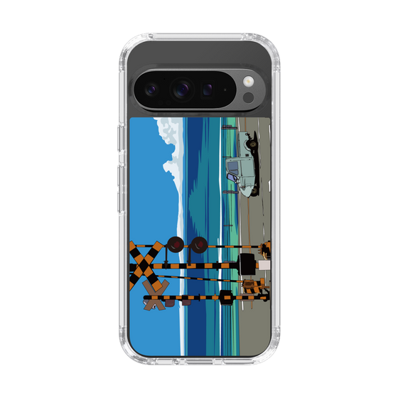 Slim Protection Case［ Studio Alec Shonan Story - Three-Wheeled Vehicle and Horizon ］