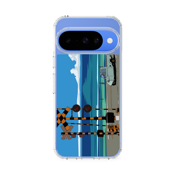 Slim Protection Case［ Studio Alec Shonan Story - Three-Wheeled Vehicle and Horizon ］
