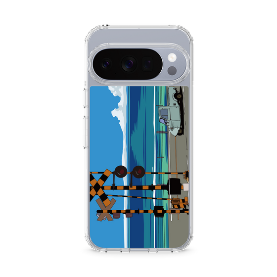 Slim Protection Case［ Studio Alec Shonan Story - Three-Wheeled Vehicle and Horizon ］