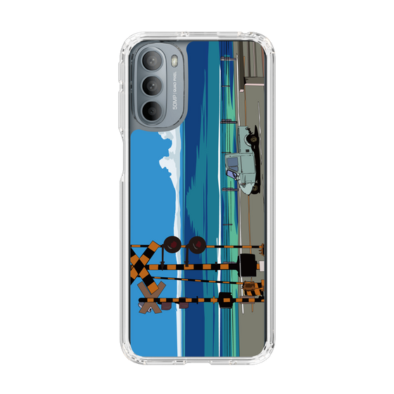 Slim Protection Case［ Studio Alec Shonan Story - Three-Wheeled Vehicle and Horizon ］