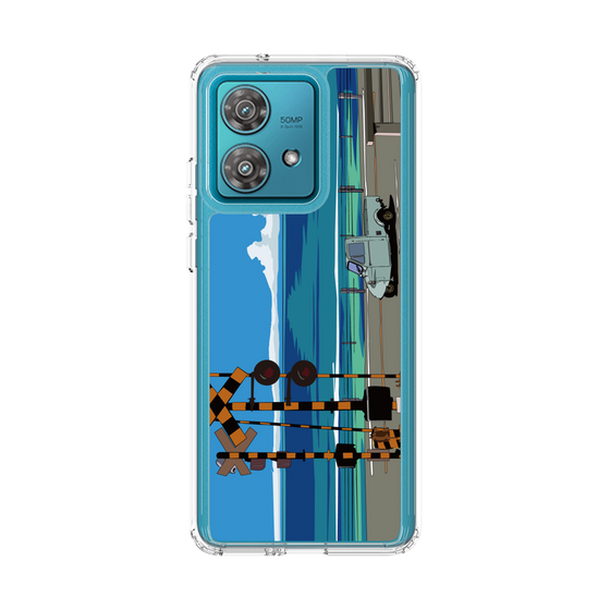 Slim Protection Case［ Studio Alec Shonan Story - Three-Wheeled Vehicle and Horizon ］