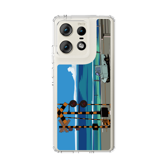 Slim Protection Case［ Studio Alec Shonan Story - Three-Wheeled Vehicle and Horizon ］