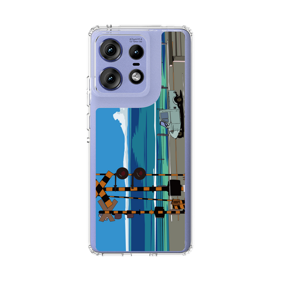 Slim Protection Case［ Studio Alec Shonan Story - Three-Wheeled Vehicle and Horizon ］