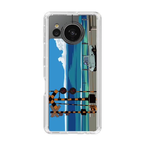 Slim Protection Case［ Studio Alec Shonan Story - Three-Wheeled Vehicle and Horizon ］