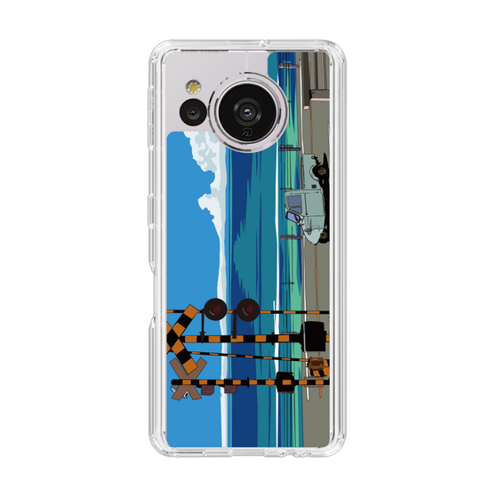 Slim Protection Case［ Studio Alec Shonan Story - Three-Wheeled Vehicle and Horizon ］