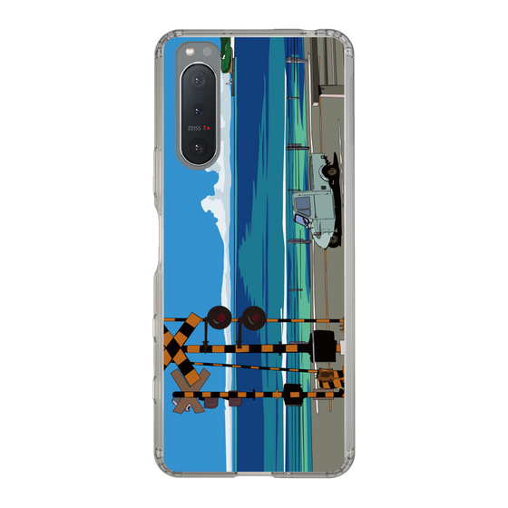 Slim Protection Case［ Studio Alec Shonan Story - Three-Wheeled Vehicle and Horizon ］