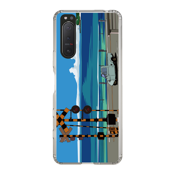 Slim Protection Case［ Studio Alec Shonan Story - Three-Wheeled Vehicle and Horizon ］
