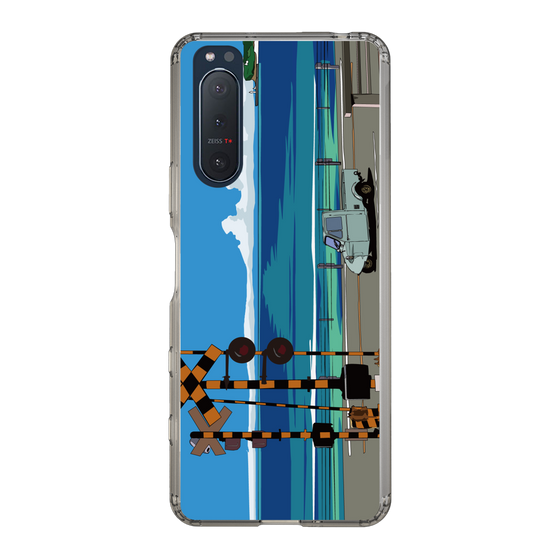 Slim Protection Case［ Studio Alec Shonan Story - Three-Wheeled Vehicle and Horizon ］