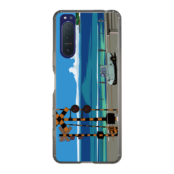 Slim Protection Case［ Studio Alec Shonan Story - Three-Wheeled Vehicle and Horizon ］