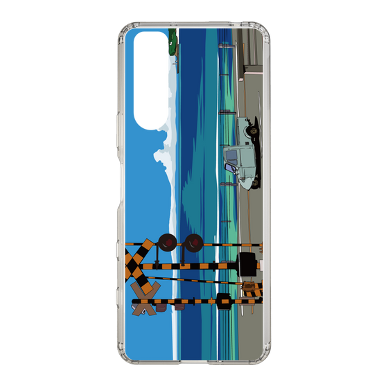 Slim Protection Case［ Studio Alec Shonan Story - Three-Wheeled Vehicle and Horizon ］