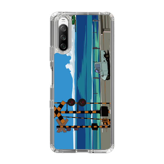 Slim Protection Case［ Studio Alec Shonan Story - Three-Wheeled Vehicle and Horizon ］