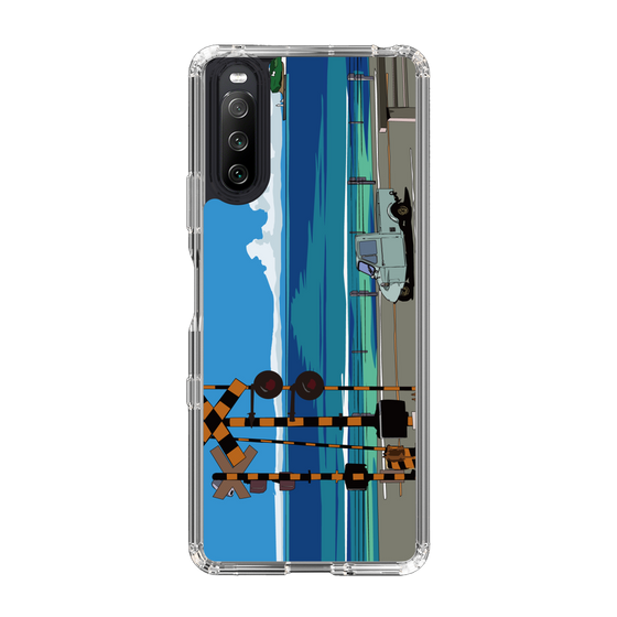 Slim Protection Case［ Studio Alec Shonan Story - Three-Wheeled Vehicle and Horizon ］