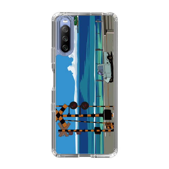 Slim Protection Case［ Studio Alec Shonan Story - Three-Wheeled Vehicle and Horizon ］